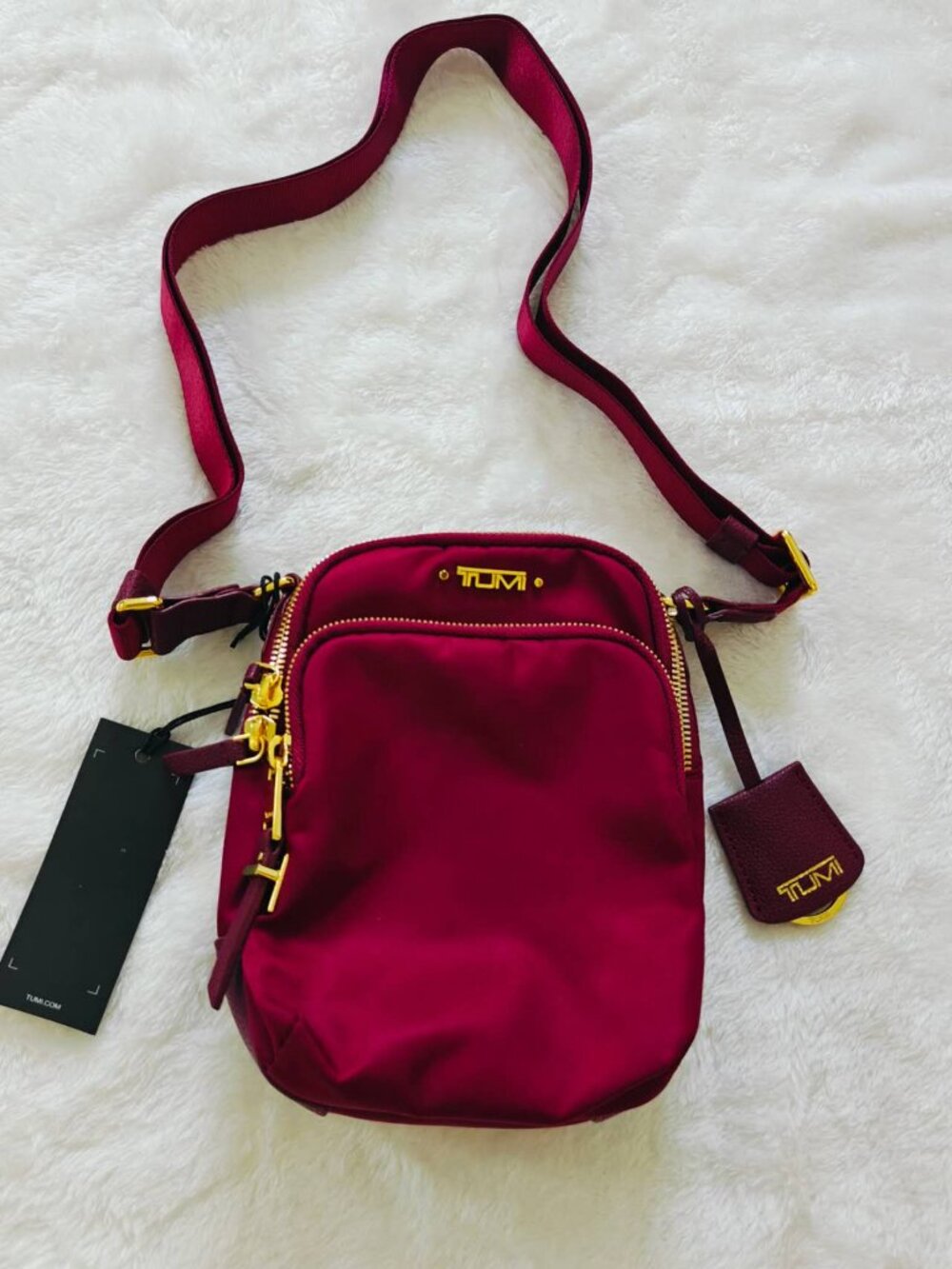 NWT Tumi Voyageur Ruma Crossbody Pink - Picture 5 of 9